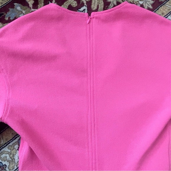 Ganni Stretch suiting v-neck mini dress - Picture 9 of 13